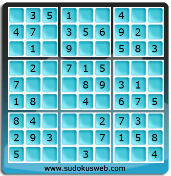 Sudoku von sehr einfacher höhe