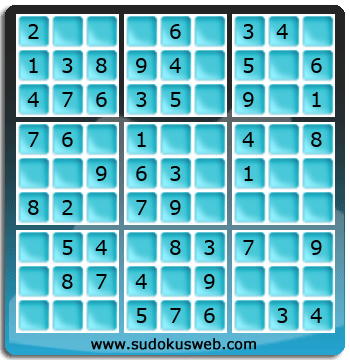 Sudoku de Nivell Molt Fàcil Sudoku de Nivell Molt Fàcil