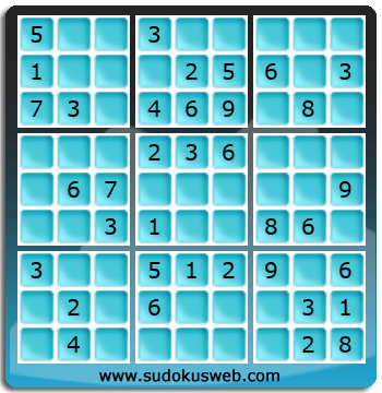 Sudoku de Nivel Fácil Sudoku de Nivel Fácil
