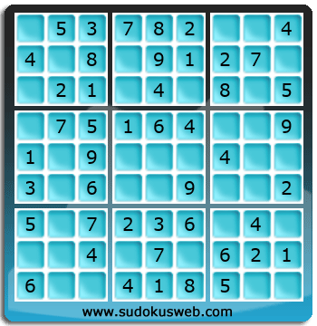 Sudoku de Niveau Très Facile