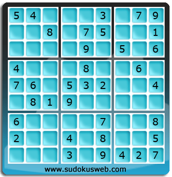 Sudoku de Niveau Facile