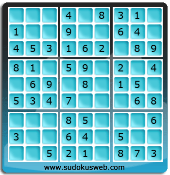 Very Easy Level Sudoku