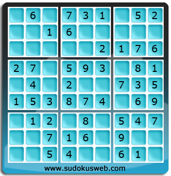 Sudoku von sehr einfacher höhe