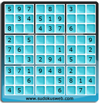 Sudoku von sehr einfacher höhe