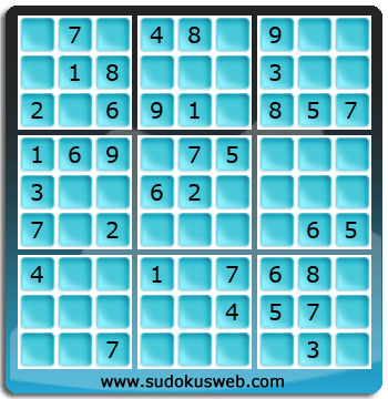 Sudoku von einfacher höhe