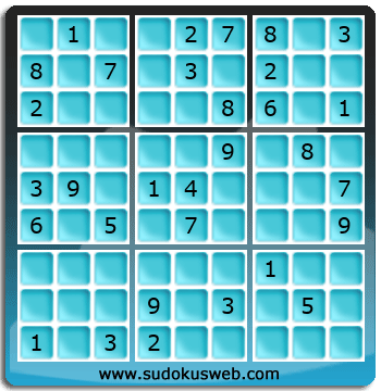 Sudoku von mittelmässiger höhe