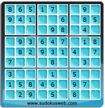 Sudoku von sehr einfacher höhe