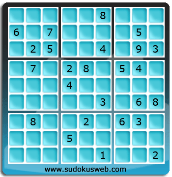 Sudoku von Fachmännischer höhe