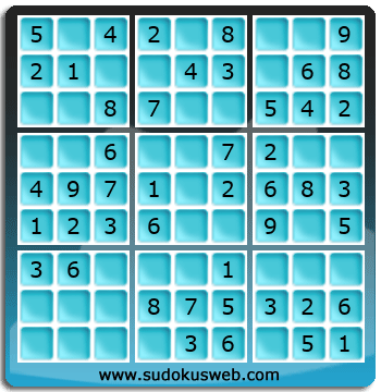 Nivel Muito Facil de Sudoku