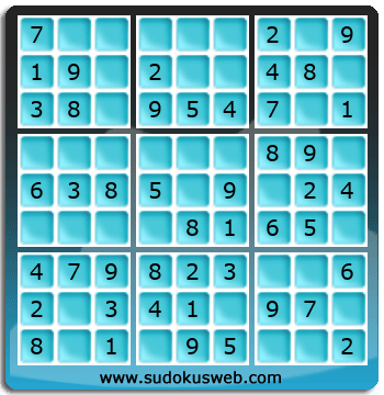 Sudoku de Nivell Molt Fàcil