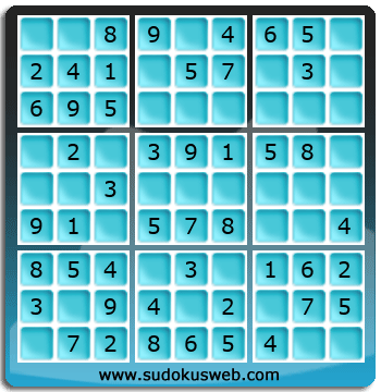 Sudoku von sehr einfacher höhe