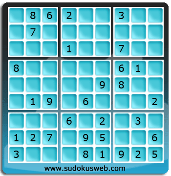 Sudoku von mittelmässiger höhe