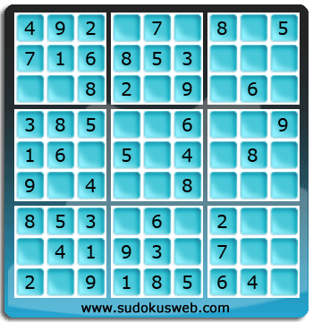 Sudoku de Nivell Molt Fàcil