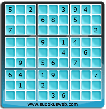 Sudoku von Fachmännischer höhe