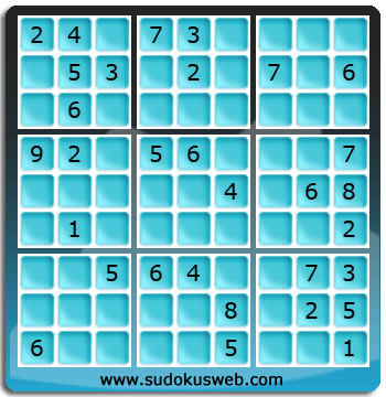 Sudoku von mittelmässiger höhe