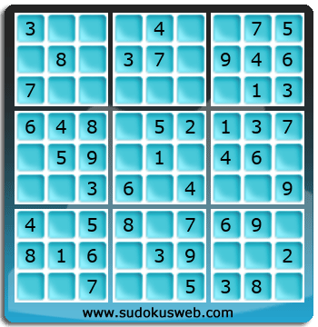 Sudoku von sehr einfacher höhe