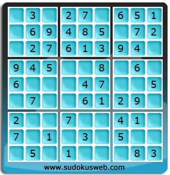 Sudoku de Niveau Très Facile