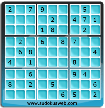 Sudoku von mittelmässiger höhe