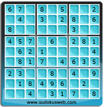 Sudoku de Nivel Muy Fácil Sudoku de Nivel Muy Fácil
