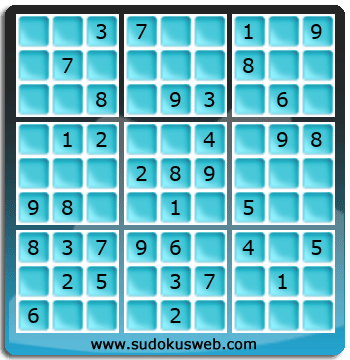 Sudoku de Nivel Fácil Sudoku de Nivel Fácil