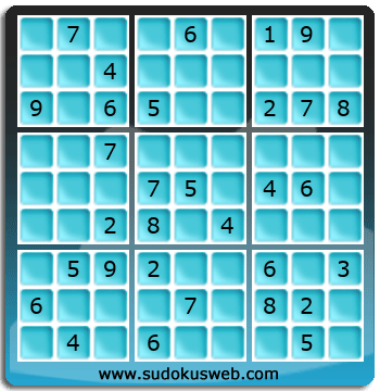 Sudoku von mittelmässiger höhe