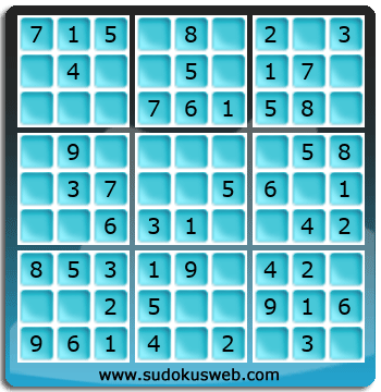 Sudoku de Nivell Molt Fàcil