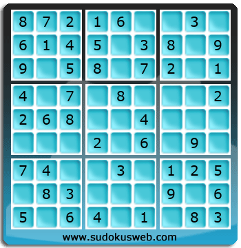 Sudoku de Nivel Muy Fácil