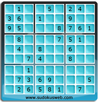 Sudoku von einfacher höhe