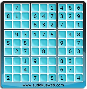 Sudoku de Nivel Muy Fácil Sudoku de Nivel Muy Fácil