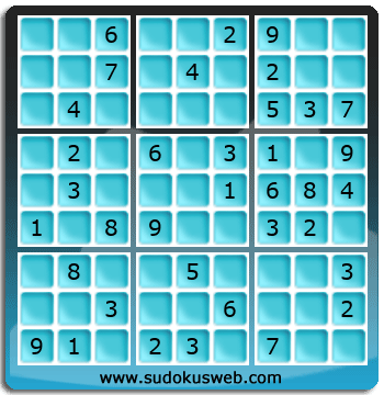 Sudoku de Nivel Fácil Sudoku de Nivel Fácil