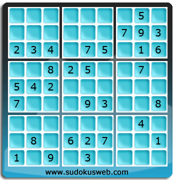 Sudoku de Niveau Moyen