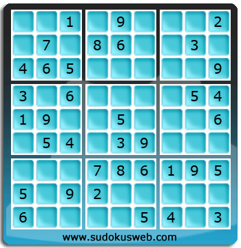 Sudoku de Nivel Fácil Sudoku de Nivel Fácil