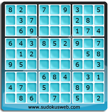 Sudoku de Niveau Très Facile