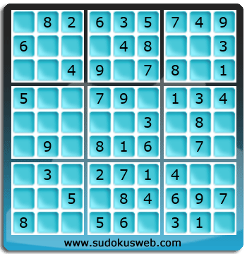 Sudoku de Niveau Très Facile