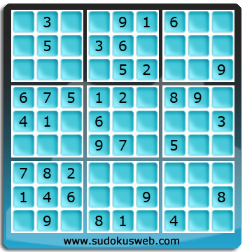 Sudoku von einfacher höhe