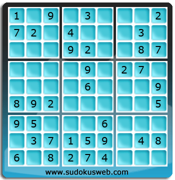 Sudoku von einfacher höhe