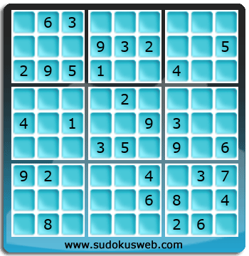 Sudoku von mittelmässiger höhe