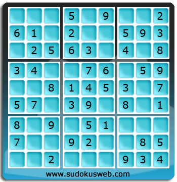 Sudoku de Niveau Très Facile