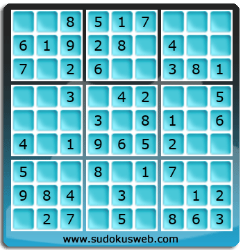 Sudoku von sehr einfacher höhe