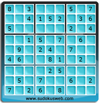 Sudoku von einfacher höhe