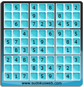 Sudoku de Nivel Muy Fácil Sudoku de Nivel Muy Fácil