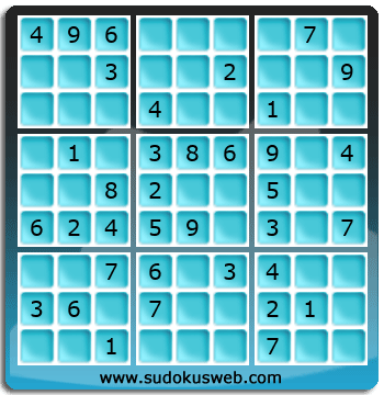 Sudoku de Nivel Fácil Sudoku de Nivel Fácil