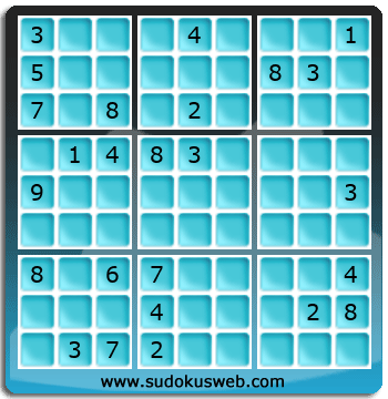 Sudoku von Fachmännischer höhe