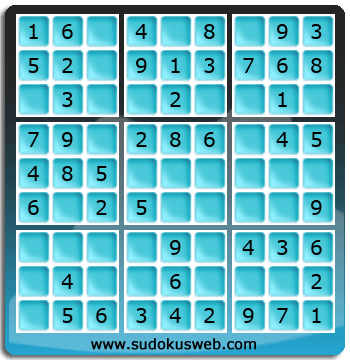 Sudoku von sehr einfacher höhe