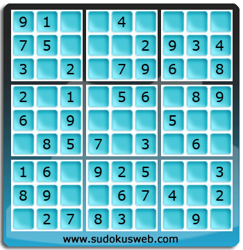 Nivel Muito Facil de Sudoku