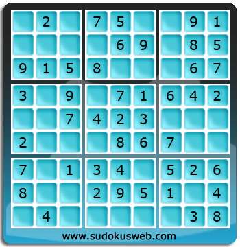 Sudoku von sehr einfacher höhe