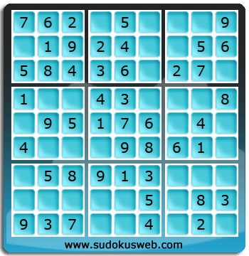 Nivel Muito Facil de Sudoku