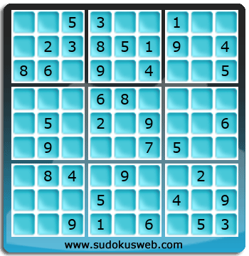 Sudoku von einfacher höhe