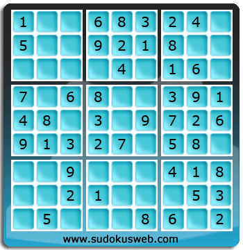 Nivel Muito Facil de Sudoku