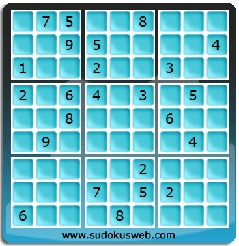 Sudoku von Fachmännischer höhe